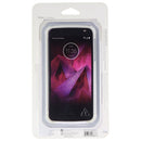 Verizon Bumper Cover for the Motorola Moto Z2 Force Smartphone - White / Clear