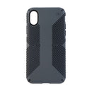 Speck Presidio Grip Series Case for Apple iPhone X - Charcoal Gray/Black