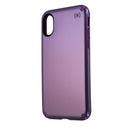 Speck Presidio Hybrid Case for Apple iPhone Xs and iPhone X - Metallic Purple