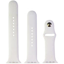 Apple (44mm) Sport Band for Apple Watch 42/44/45mm - Soft White - Full Set