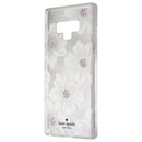 Kate Spade Hardshell Case for Samsung Galaxy Note9 - Clear/Hollyhock Floral/Gems