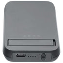 Zens Essential (12V/1.5A) Magnetic Dual Powerpack with MagSafe (4000mAh) - Black