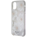 Kate Spade Hardshell Case for Apple iPhone 11 - White Hollyhock/Clear