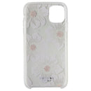Kate Spade Hardshell Case for Apple iPhone 11 - White Hollyhock/Clear