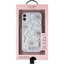 Kate Spade Hardshell Case for Apple iPhone 11 - White Hollyhock/Clear