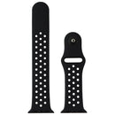 Silicone Sport Band for Apple Watch 38/40/41mm - Black/Anthracite (Large)