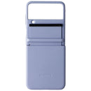 Samsung Flap Leather Cover Luxury Case for Galaxy Z Flip4 - Serene Purple