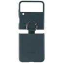 Samsung Silicone Protective Cover with Ring for Galaxy Z Flip3 5G - Green