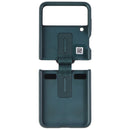 Samsung Silicone Protective Cover with Ring for Galaxy Z Flip3 5G - Green