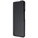 Samsung Leather Protective Cover with Strap for Galaxy Z Fold3 5G - Black