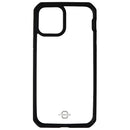 ITSKINS Hybrid Solid Case for Apple iPhone 12/12 Pro - Black and Transparent
