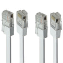 Google (6-Ft) Ethernet Cable RJ45 Gigabit Flat Network Cord - White (E212689)