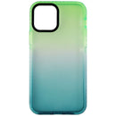 AQA Hard Protective Case for Apple iPhone 12 Pro / iPhone 12 - Clear Green Ombre