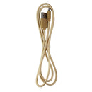 Braided (3.3-Foot) USB Charge and Sync Cable for Apple Devices - Gold