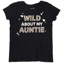 The Childrens Place - Short Sleeve T-Shirt Toddler (4T) - Black / Wild Auntie