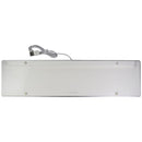 Apple Wired USB Keyboard for Mac OS - Silver/White (A1243, MB110LL/B)