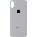 Repair Part - Back Glass for Apple iPhone X- White with Apple Logo
