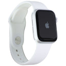 Apple Watch Series 6 (GPS) 40mm (A2291) - Silver Aluminum / White Sport Band