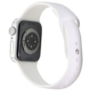 Apple Watch Series 6 (GPS) 40mm (A2291) - Silver Aluminum / White Sport Band