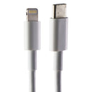 Apple (2m/6.6-Ft) Lightning 8-Pin to USB-C Charge Cable - White (MQGH2AM/A)