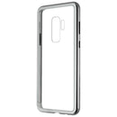 Zore Hybrid Glass Series Case for Samsung Galaxy S9 Plus - Clear/Silver