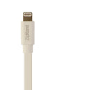 ZipKord (ZKCB8P5W14) 5Ft Charge and Sync Data Cable for iPhones - White