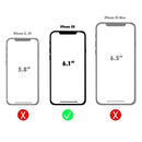 Otter + Pop Symmetry Series Hybrid Case for Apple iPhone XR - Black