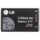 OEM LG LGIP-431C 800 mAh Replacement Battery for LX410/UX145/VX145/AX140/Aloha - LG - Simple Cell Shop, Free shipping from Maryland!