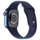 Apple Watch Series 7 (A2476) (GPS+LTE) 41mm - Blue Aluminum/Blue Sport Band