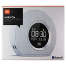 JBL Horizon Bluetooth Clock Radio with USB Charging and Ambient Light - White - JBL - Simple Cell Shop, Free shipping from Maryland!