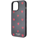 Kate Spade Protective Case for Apple iPhone 12 Pro Max - Glitter Hearts Blk/Red