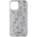 Kate Spade New York Clover Hearts Hardshell Case for iPhone 12 Mini- White/Clear