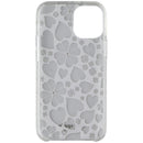 Kate Spade New York Clover Hearts Hardshell Case for iPhone 12 Mini- White/Clear