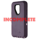 OtterBox Defender Series Case and Holster for LG G7 ThinQ - Purple/Light Purple