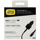 Otterbox Fast Charge 20W Charging Kit Car Charger & USB-C to USB-C Cable - Black - OtterBox - Simple Cell Shop, Free shipping from Maryland!