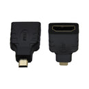 ReTrak Retrackable HDMI A/V Cable with Mini/Micro HDMI & DVI (5-Foot) - Black