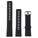 Replacement Wrist Band for Fitbit Versa (FULL SET) - Gray / Silver Clasp