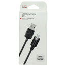 Verizon (6-Ft) Micro-USB to USB Charge/Sync Cable with Built-in LED - Black - Verizon - Simple Cell Shop, Free shipping from Maryland!