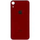 Repair Part - Back Glass Panel for Apple iPhone XR - Red with Logo - Unbranded - Simple Cell Shop, Free shipping from Maryland!