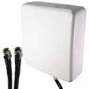 Panorama Ultra Wideband MIMO Antenna with Gain - White (WMMG-7-27-5SP) - PANORAMA ANTENNAS, INC. - Simple Cell Shop, Free shipping from Maryland!