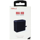 iWALK Dual USB Rapid Travel Charger - Black - iWalk - Simple Cell Shop, Free shipping from Maryland!