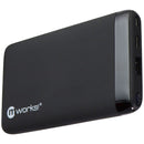 mWorks! mPOWER! 6,000mAh Portable USB and USB-C Power Bank - Black - mWorks! - Simple Cell Shop, Free shipping from Maryland!