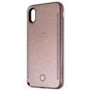 LuMee Duo Instafame Series Lighted Case for Apple iPhone Xs Max - Rose Glitter - LuMee - Simple Cell Shop, Free shipping from Maryland!
