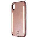 LuMee Duo Instafame Series Lighted Case for Apple iPhone Xs Max - Rose Glitter - LuMee - Simple Cell Shop, Free shipping from Maryland!