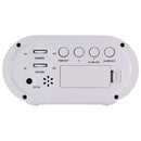 Reacher N188 Plug-In/Battery Power Digital Alarm Clock - White - Reacher - Simple Cell Shop, Free shipping from Maryland!