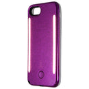 LuMee Duo Selfie LED Case for Apple iPhone SE 2nd Gen/8/7/6s/6 - Purple Glitter - LuMee - Simple Cell Shop, Free shipping from Maryland!