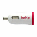 Belkin (F8J054btPNK) 2.4A Car Adapter - White and Pink - Belkin - Simple Cell Shop, Free shipping from Maryland!