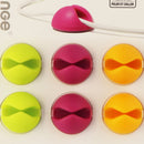 Bluelounge Design CableDrop Cable Management System - Multi Colored 6 Pack - Bluelounge - Simple Cell Shop, Free shipping from Maryland!