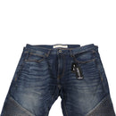 Express Jeans Mens Super Skinny Fit/Stretch (W34 x L32) - Demin Blue/Gold Stitch - Express - Simple Cell Shop, Free shipping from Maryland!