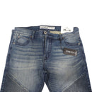Express Jeans Mens Slim Fit Skinny/Stretch (W29 x L30) - Demin Blue/Blue Stitch